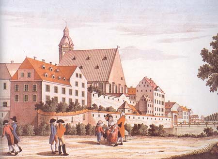 Baroque Leipzig, walk outside city wall