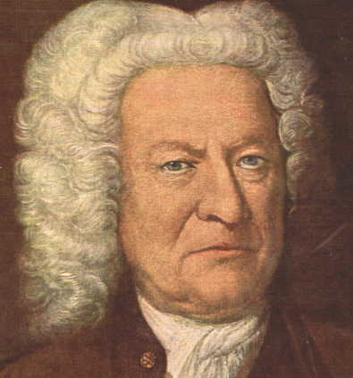 Bach Portrait in Old Age Click for info